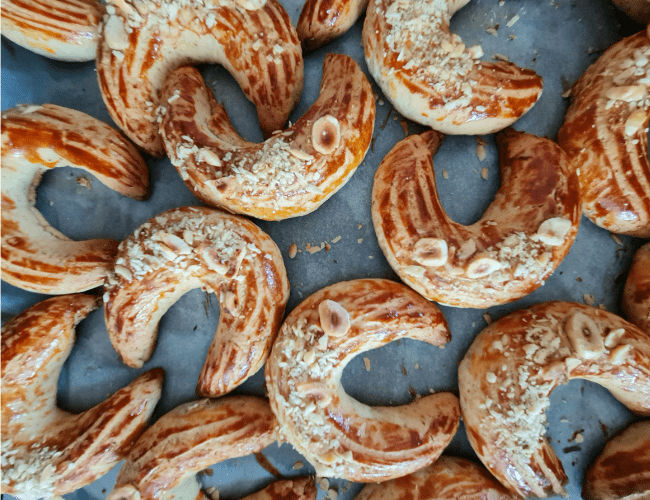 Receta de galletas de almendras