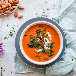 sopa de tomate